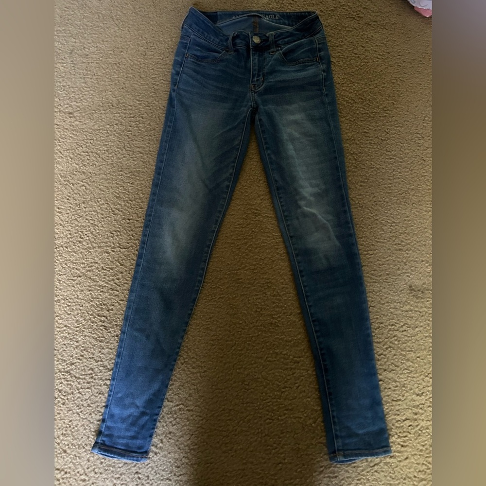 American eagle jeggings worn a few times